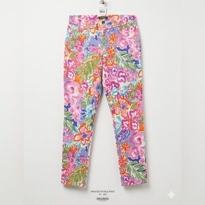 Lauren Ralph Lauren Pink Floral LIGHTWEIGHT Jeans / Pants
